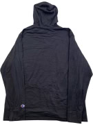 CHAMPION LOGO HOODIE BLACK UNISEX XL