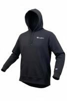 CHAMPION LOGO HOODIE BLACK UNISEX XL