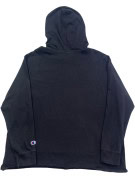 CHAMPION HOODIE MINIMAL ΜΑΥΡΟ ΑΝΤΡΙΚΟ PRE OWNED L