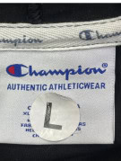 CHAMPION HOODIE MINIMAL ΜΑΥΡΟ ΑΝΤΡΙΚΟ PRE OWNED L