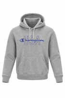 CHAMPION HOODIE STREETWEAR ΓΚΡΙ ΑΝΤΡΙΚΟ PRE OWNED S