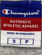 CHAMPION ΚΟΝΤΟΜΑΝΙΚΟ T SHIRT COLLEGIATE GRAPHIC ΓΚΡΙ ΓΥΝΑΙΚΕΙΟ PRE OWNED S