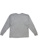 Champion Long Sleeve T-Shirt Logo Γκρι Unisex XL