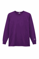 CHAMPION 90s LONGSLEEVE MINIMAL PURPLE MENS PRE OWNED L