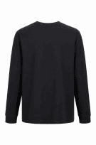 CHAMPION LONGSLEEVE T SHIRT GRAPHIC NERO UOMO PRE OWNED XL