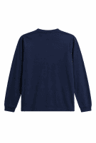 CHAMPION LONGSLEEVE T SHIRT MINIMAL NAVY UOMO PRE OWNED XL
