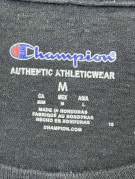 CHAMPION MAGLIA A MANICHE LUNGHE GRAPHIC NERO UOMO PRE OWNED M
