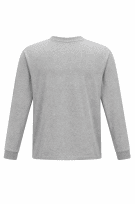 CHAMPION LONGSLEEVE TEE MINIMAL ΓΚΡΙ ΑΝΤΡΙΚΟ PRE OWNED XL