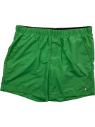 CHAMPION costume da bagno / pantaloncini da nuoto con logo vintage verde da uomo XL