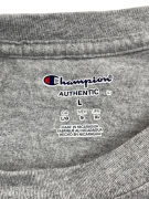 CHAMPION Μακρυμάνικη Μπλούζα COLLEGE VINTAGE STYLE Λογότυπο Washington University Γκρι UNISEX Large pre-owned