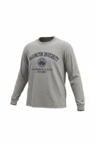CHAMPION Μακρυμάνικη Μπλούζα COLLEGE VINTAGE STYLE Λογότυπο Washington University Γκρι UNISEX Large pre-owned