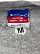 CHAMPION LONG SLEEVE TEE COLLEGIATE GREY MENS PRE OWNED M