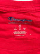 CHAMPION ΜΑΚΡΥΜΑΝΙΚΗ ΜΠΛΟΥΖΑ LOGO ΚΟΚΚΙΝΗ UNISEX XL