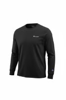 CHAMPION ΜΑΚΡΥΜΑΝΙΚΗ ΜΠΛΟΥΖΑ LOGO ΜΑΥΡΗ UNISEX L