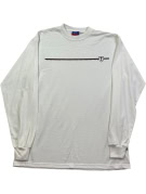 CHAMPION ΜΑΚΡΥΜΑΝΙΚΗ ΜΠΛΟΥΖΑ MINIMAL OFF WHITE ΑΝΤΡΙΚΟ PRE OWNED L