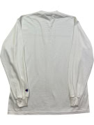 CHAMPION ΜΑΚΡΥΜΑΝΙΚΗ ΜΠΛΟΥΖΑ MINIMAL OFF WHITE ΑΝΤΡΙΚΟ PRE OWNED L
