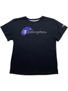 Champion Μαύρο T-Shirt Logo Print Ανδρικό L