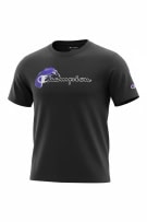 Champion Μαύρο T-Shirt Logo Print Ανδρικό L