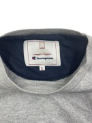 Champion Μπλούζα Μακρυμάνικη Casual Logo Γκρι Ανδρική L