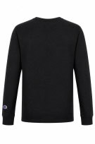 CHAMPION ΜΠΛΟΥΖΑ ΜΑΚΡΥΜΑΝΙΚΗ LOGO ΜΑΥΡΟ ΑΝΤΡΙΚΟ PRE OWNED S