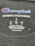 CHAMPION ΜΠΛΟΥΖΑ ΜΑΚΡΥΜΑΝΙΚΗ LOGO ΜΑΥΡΟ ΑΝΤΡΙΚΟ PRE OWNED S