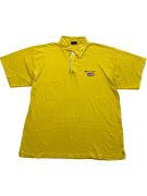 CHAMPION polo vintage logo USA giallo da uomo XL