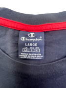 CHAMPION T-shirt con logo blu scuro da uomo L