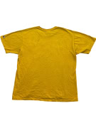 CHAMPION Μπλουζάκι T-Shirt Vintage Μεγάλο Λογότυπο 'UNCG' Κίτρινο Μουσταρδί UNISEX L
