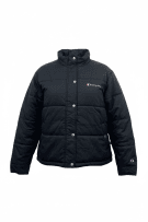 Champion Μπουφάν Puffer Vintage Logo Μαύρο Ανδρικό L