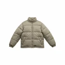 Champion Vintage Puffer Jacket Logo Beige Men’s S