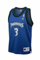 Champion NBA Minnesota Timberwolves Marbury #3 Maglia da bambino blu M