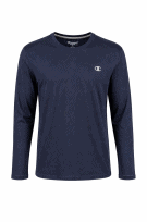 CHAMPION T SHIRT ΜΑΚΡΥΜΑΝΙΚΟ MINIMAL NAVY ΑΝΤΡΙΚΟ PRE OWNED XL