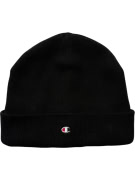 Champion Πλεκτό Σκουφάκι Μαύρο με Κεντημένο Logo Unisex One Size