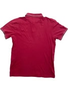 Champion Polo Μπλούζα Casual Κεντημένο Λογότυπο Μπορντό Ανδρική XXL