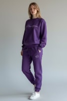 Champion Σετ Φόρμας Vintage Logo Μωβ Unisex XL