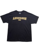 CHAMPION T SHIRT ANDERSON UNIVERSITY ΛΟΓΟΤΥΠΟ ΜΑΥΡΟ UNISEX XL pre-owned