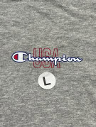 CHAMPION T SHIRT ATHLETIC ΓΚΡΙ ΑΝΤΡΙΚΟ PRE OWNED L