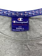 Champion T-Shirt Authentic Logo Γκρι Γυναικείο Small
