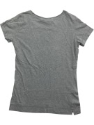 Champion T-Shirt Authentic Logo Γκρι Γυναικείο Small
