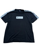 CHAMPION CASUAL T-Shirt Box Logo Logo Tape Black Men's XL