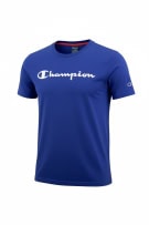 CHAMPION T-SHIRT CASUAL LOGO BLU UOMO M