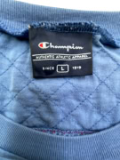 CHAMPION T-SHIRT CASUAL ΜΙΚΡΟ ΛΟΓΟΤΥΠΟ ΜΠΛΕ ΓΥΝΑΙΚΕΙΟ L