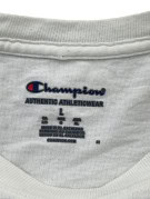 CHAMPION T SHIRT COLLEGIATE ΛΕΥΚΟ ΑΝΤΡΙΚΟ PRE OWNED L
