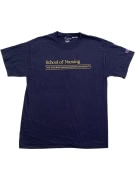 CHAMPION T-SHIRT GEORGE WASHINGTON UNIVERSITY LOGO ΜΠΛΕ UNISEX M
