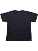 CHAMPION T SHIRT GRAPHIC COLLEGIATE FADED BLACK UNISEX PRE OWNED M
