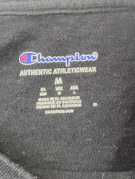 CHAMPION T SHIRT GRAPHIC ΜΑΥΡΟ ΑΝΤΡΙΚΟ PRE OWNED M