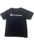 CHAMPION T SHIRT GRAPHIC ΜΑΥΡΟ ΑΝΤΡΙΚΟ PRE OWNED M