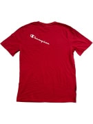 CHAMPION T-Shirt Graphic Spellout Big Logo Κόκκινο UNISEX M