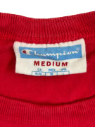CHAMPION T-Shirt Graphic Spellout Big Logo Κόκκινο UNISEX M