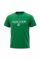 CHAMPION GRAPHIC TEE SPORTSWEAR GREEN MENS PRE OWNED L